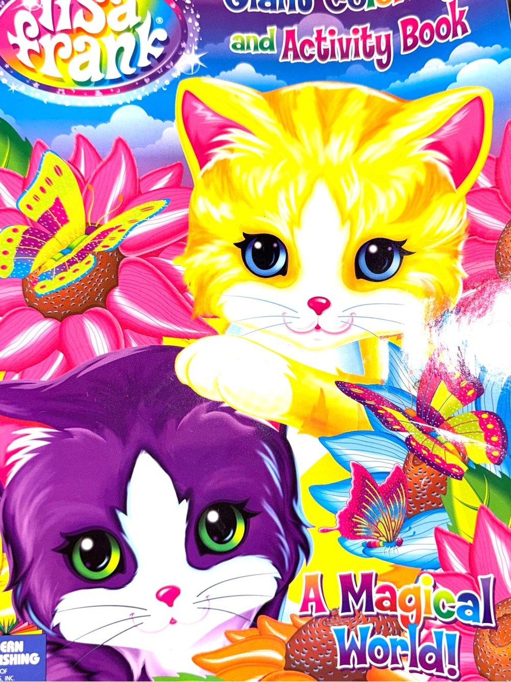Lisa Frank Coloring Book Vintage